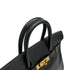 HERMES HAUT A COURROIES 32 BLACK ARDENNES HAND BAG 1996 CIRCLE Z GOLD HARDWARE 90323447