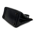 HERMES HAUT A COURROIES 32 BLACK BLANCCASSE OSTRICH BOXCALF HAND BAG 1995 CIRCLE Y GOLD HARDWARE 90325603