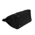 HERMES HAUT A COURROIES 32 BLACK TOGO HAND BAG 2004 SQUARE H GOLD HARDWARE 90345055