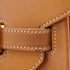 HERMES HAUT A COURROIES 32 NATURAL VEAU BARENIA HAND BAG 1997 SQUARE A GOLD HARDWARE 90346640