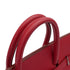 HERMES HAUT A COURROIES 32 ROUGE CASAQUE COUCHEVEL HAND BAG 2000 SQUARE D SILVER HARDWARE 90341716