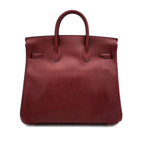 HERMES HAUT A COURROIES 32 ROUGE H COUCHEVEL HAND BAG 2000 SQUARE D GOLD HARDWARE 90324285