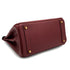 HERMES HAUT A COURROIES 32 ROUGE H COUCHEVEL HAND BAG 2000 SQUARE D GOLD HARDWARE 90324285