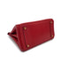 HERMES HAUT A COURROIES 32 ROUGE VIF BOXCALF HAND BAG 1996 CIRCLE Z GOLD HARDWARE 90323448