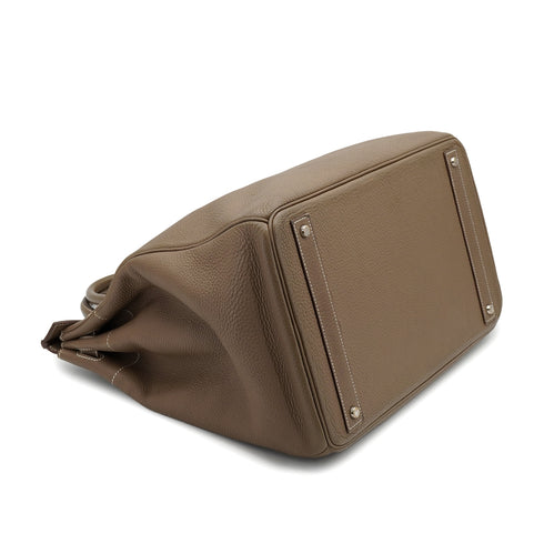 HERMES HAUT A COURROIES 40 ETOUPE TOGO HAND BAG 2015 T STAMP PALLADIUM HARDWARE 90326669