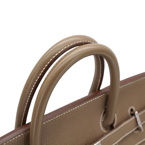 HERMES HAUT A COURROIES 40 ETOUPE TOGO HAND BAG 2015 T STAMP PALLADIUM HARDWARE 90326669