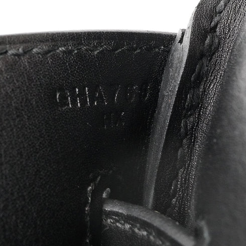 HERMES HAUT A COURROIES 40 SO BLACK EVERGRAIN HAND BAG 2026 G STAMP BLACK HARDWARE 90344574