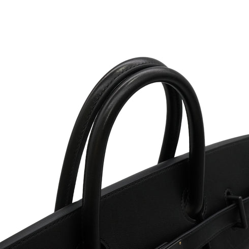 HERMES HAUT A COURROIES 40 SO BLACK EVERGRAIN HAND BAG 2026 G STAMP BLACK HARDWARE 90344574