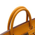 HERMES HAUT A COURROIES 45 NATURAL FJORD HAND BAG 1992 CIRCLE V GOLD HARDWARE 90346983