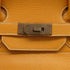 HERMES HAUT A COURROIES 45 NATURAL FJORD HAND BAG 1992 CIRCLE V GOLD HARDWARE 90346983