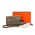 HERMES HERMESNAP TO GO GRIS CAILLOU ETOUPE VEAU CHAMONIX VEAU SWIFT SHOULDER BAG 2024 W STAMP PALLADIUM HARDWARE 90340510