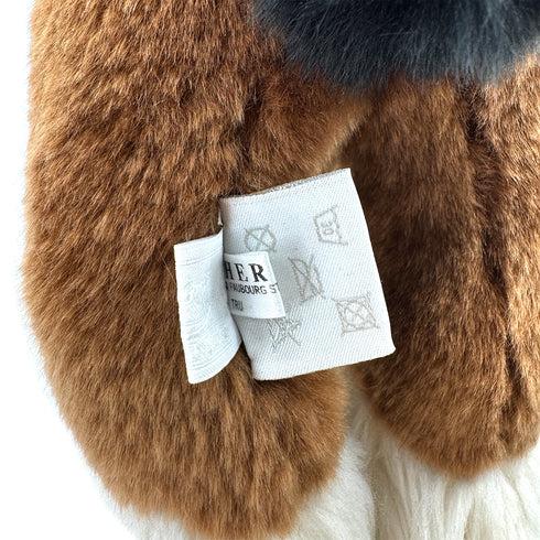 HERMES HERMY PPM HORSE NATURAL ACRYLIC POLYESTER STUFFED TOY 90322178