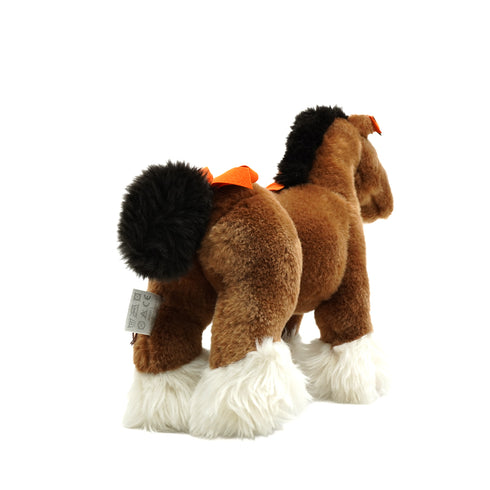 HERMES HERMY PPM HORSE NATURAL ACRYLIC POLYESTER STUFFED TOY 90346689