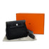 HERMES HER BAG ZIP 20 MINI BLACK VACHE HUNTER TOILE MILITAIRE SHOULDER BAG 2025 K STAMP 90345059