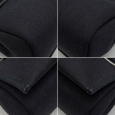 HERMES HER BAG ZIP 20 MINI BLACK VACHE HUNTER TOILE MILITAIRE SHOULDER BAG 2025 K STAMP 90345059