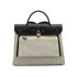 HERMES HER BAG ZIP 31 PM PEGASE POP BLUE INDIGO NOIR TOILE H VACHE HUNTER TOTE BAG 2019 D STAMP 90331286