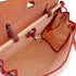 HERMES HER BAG ZIP 31 PM PEGASE POP ROUGE PIMENT TOILE H VACHE HUNTER TOTE BAG 2020 Y STAMP 90327071