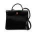 HERMES HER BAG ZIP PM 31 BLACK VACHE HUNTER TOILE MILITAIRE TOTE SHOULDER BAG 2022 U STAMP 90319137