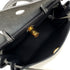 HERMES HER BAG ZIP PM 31 BLACK VACHE HUNTER TOILE MILITAIRE TOTE SHOULDER BAG 2022 U STAMP 90319137
