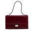 HERMES IRICO ELAN 32 ROUGE H EBENE BOX CALF VEAU SWIFT SHOULDER BAG 2012 SQUARE P PALLADIUM HARDWARE 90342997