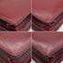 HERMES IRICO ELAN 32 ROUGE H EBENE BOX CALF VEAU SWIFT SHOULDER BAG 2012 SQUARE P PALLADIUM HARDWARE 90342997
