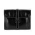HERMES JIGE GM BLACK BOXCALF CLUTCH BAG 1984 CIRCLE N 90326731