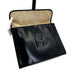 HERMES JIGE GM BLACK BOXCALF CLUTCH BAG 1984 CIRCLE N 90326731