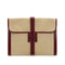 HERMES JIGE GM CLUTCH BAG ROUGE H BOX CALF TOILE H 1979 CIRCLE I 90334295