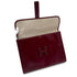 HERMES JIGE GM ROUGE H BOXCALF CLUTCH BAG 1977 CIRCLE G 90323518