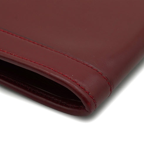 HERMES JIGE GM ROUGE H BOXCALF CLUTCH BAG 1983 CIRCLE M 90335884
