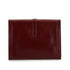 HERMES JIGE GM ROUGE H BOXCALF CLUTCH BAG 1983 CIRCLE M 90335884