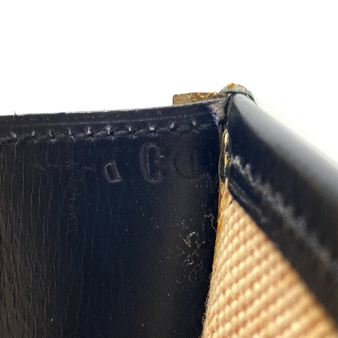 HERMES JIGE PM BLACK BOXCALF CLUTCH BAG 1979 CIRCLE I 90314756