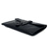 HERMES JIGE PM BLACK BOXCALF CLUTCH BAG 1980 CIRCLE J 90326849