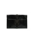 HERMES JIGE PM BLACK BOXCALF CLUTCH BAG 1981 CIRCLE K 90341911