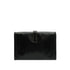 HERMES JIGE PM BLACK BOXCALF CLUTCH BAG 1981 CIRCLE K 90341911
