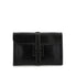 HERMES JIGE PM BLACK BOXCALF CLUTCH BAG 1990 CIRCLE T 90351062