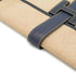 HERMES JIGE PM BLUE INDGO BOX CALF TOILE H CLUTCH BAG 1983 CIRCLE M 90344454