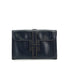 HERMES JIGE PM BLUE MARINE BOX CALF CLUTCH BAG 1980 CIRCLE J 90334300