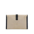 HERMES JIGE PM CLUTCH BAG BLUE INDGO BOX CALF TOILE H 1987 CIRCLE Q 90312691