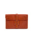 HERMES JIGE PM CLUTCH BAG BRIQUE BOXCALF 2008 SQUARE L 90314408