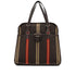 HERMES JUMPING CABAS EBENE TOILE CASAQUE EVERCALF TOTE BAG 2007 SQUARE K PALLADIUM HARDWARE 90346871