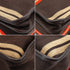 HERMES JUMPING CABAS EBENE TOILE CASAQUE EVERCALF TOTE BAG 2007 SQUARE K PALLADIUM HARDWARE 90346871