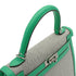 HERMES KELLY25 SELLIER VERT COMICS TOILE H VEAU SWIFT SHOULDER BAG 2024 W STAMP PALLADIUM HARDWARE 90335582