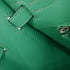 HERMES KELLY25 SELLIER VERT COMICS TOILE H VEAU SWIFT SHOULDER BAG 2024 W STAMP PALLADIUM HARDWARE 90335582