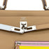 HERMES KELLY 25 COLORMATIC RETOURNE CHAI LIME BLUE BRUME CASSIS MAUVE SYLVESTRE NATA VEAU SWIFT HAND SHOULDER BAG 2023 B STAMP PALLADIUM HARDWARE 90319686