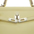 HERMES KELLY 25 RETOURNE JAUNE MILTON VEAU SWIFT HAND SHOULDER BAG 2024 W STAMP PALLADIUM HARDWARE 90345996