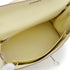 HERMES KELLY 25 RETOURNE JAUNE MILTON VEAU SWIFT HAND SHOULDER BAG 2024 W STAMP PALLADIUM HARDWARE 90345996
