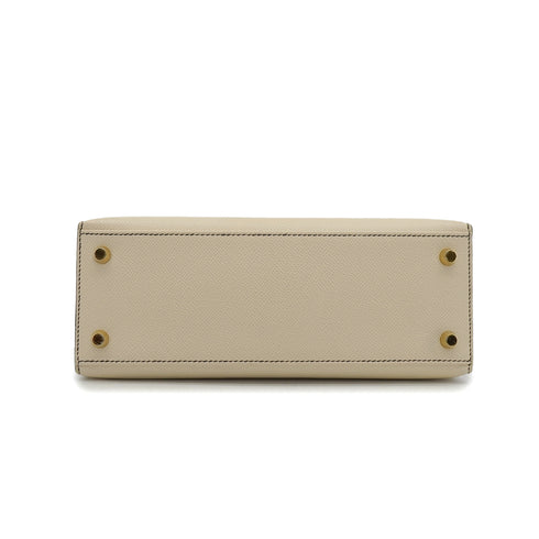 HERMES KELLY 25 SELLIER CRAIE BLACK VEAU EPSOM HAND SHOULDER BAG 2022 U STAMP SPO MATT GOLD HARDWARE 90351051