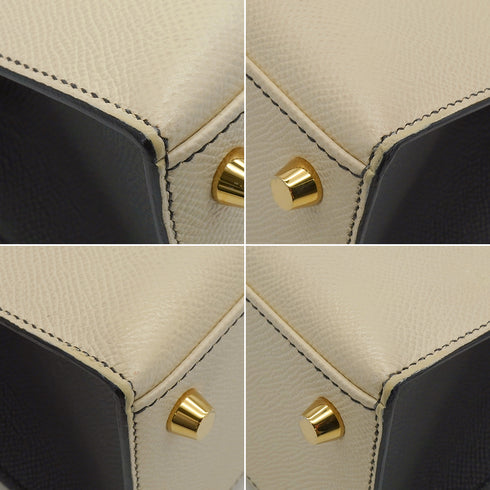 HERMES KELLY 25 SELLIER CRAIE BLACK VEAU EPSOM HAND SHOULDER BAG 2022 U STAMP SPO MATT GOLD HARDWARE 90351051