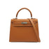 HERMES KELLY 25 SELLIER GOLD VEAU EPSON HAND SHOULDER BAG 2026 G STAMP PALLADIUM HARDWARE 90350379